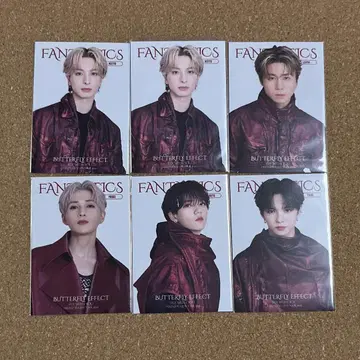 FANTASTICS 포토 카드 6장 세트