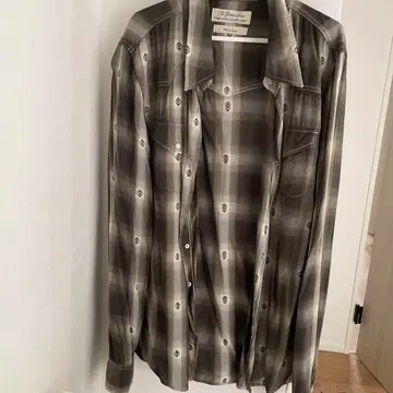 더 골든 스테이트 체크 무늬 셔츠 일본제