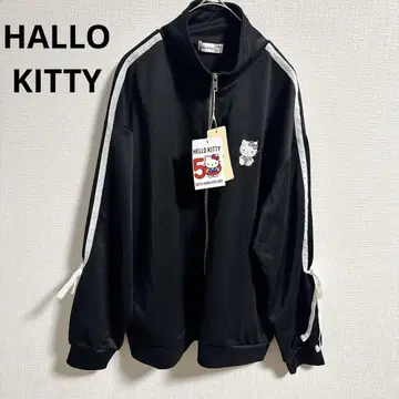 [택 포함 새상품] Hello Kitty 50주년 기념 저지 블랙