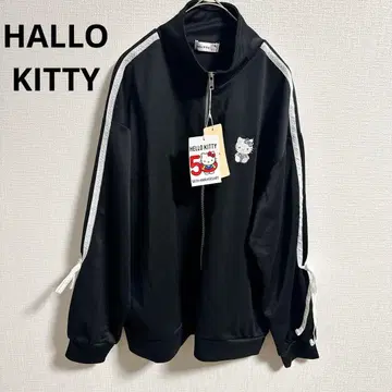 [택 포함 새상품] Hello Kitty 50주년 기념 저지 블랙