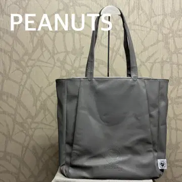 피넛 스누피 PEANUTS 75주년 가죽 토트백 R