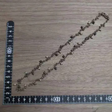 담수 진주? 실버 목걸이 빈티지
