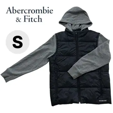 Abercrombie & Fitch 후드티 절개 다운 자켓 S 상당