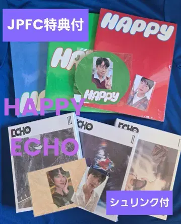 BTS JIN HAPPY&ECHO 슈링크 포함 JPFC 특전 포함