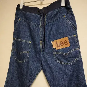 LEE 메르시보쿠 뒤앞 가랑이 데님 팬츠