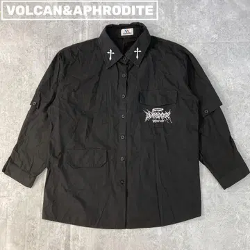 VOLCAN & APHRODITE 블랙 긴팔 셔츠 [ M ]