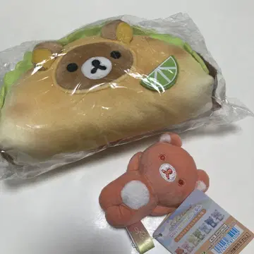 리락쿠마 모으는 봉제 인형 타코스 퍼스트 푸드 나나이로 태양 테노리