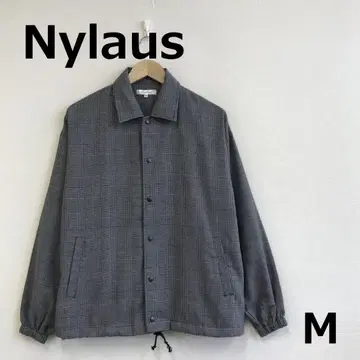 A0929A04 [ Nylaus ] 하운드투스 패턴 셔츠 자켓