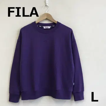 A0929B06 [FILA] 로고 자수 와펜 맨투맨