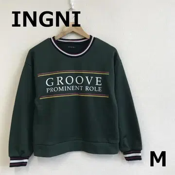 A0929B08 [ INGNI ] 로고 맨투맨