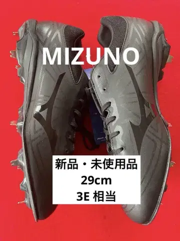 새상품 미사용 MIZUNO 야구 스파이크 소프트볼 29cm 3E 와이드