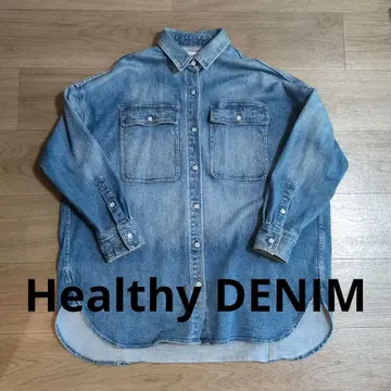 Plage 헬시 데님 SP DENIM BIG 셔츠