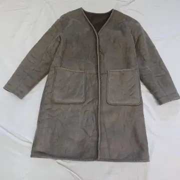 Sonny Label 리버서블 무스탕 보아 코트