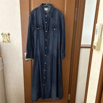 Lee 차오패닉 데님 셔츠 원피스 프리 사이즈