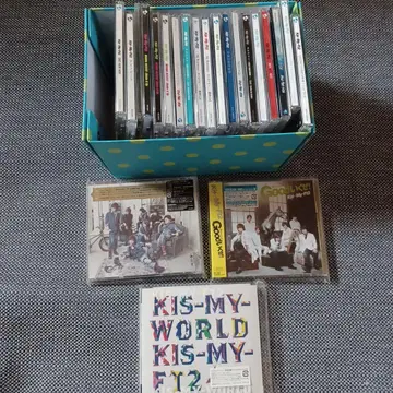 Kis-My-Ft2 CD 컬렉션 앨범 3장 싱글 18장 덤 1장