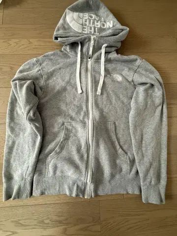THE NORTH FACE 그레이 풀 집업 후드티 S