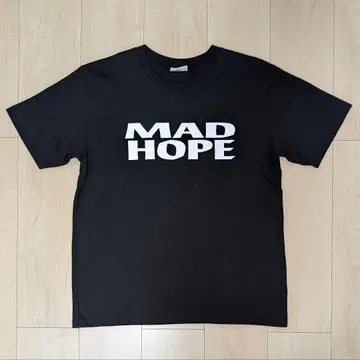 호시노 겐 MAD HOPE 티셔츠 2025 블랙