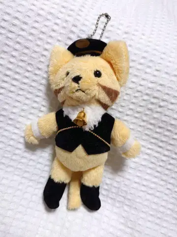 CATS 스킨 샹크스 봉제 인형 체인 포함 약 15cm
