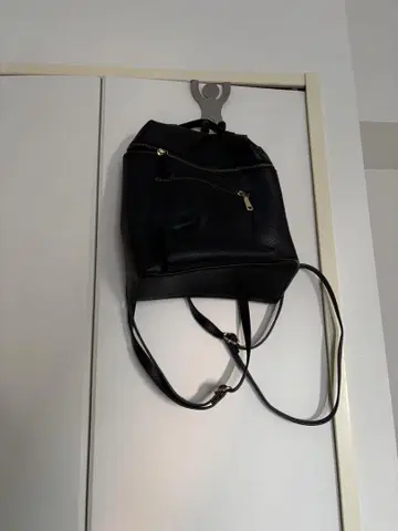 블랙 럭색 백팩