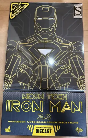 NEON TECH IRON MAN 2.0 피규어