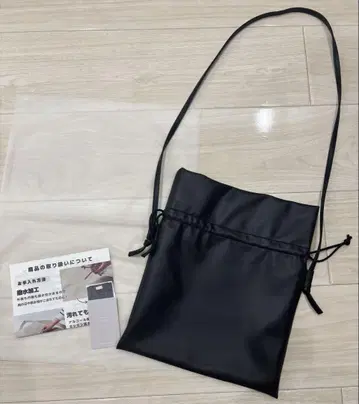 BONBON BAG 사키 x 톤토 복조리 백 일본제 블랙 M 사이즈