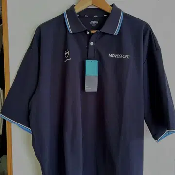 DESCENTE MOVE SPORT 피케 셔츠 네이비 XO UV 컷
