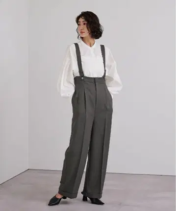 ur's 센터 프레스 더블 살로펫 팬츠