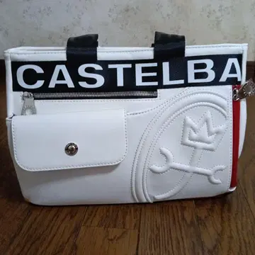 CASTELBA 화이트 토트백