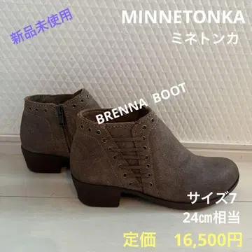 신발 부츠 미네통카 MINNETONKA 사이즈 7 24cm 상당 새상품