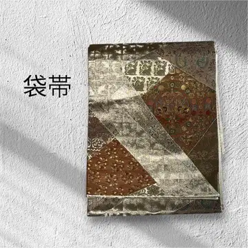 순수 실크 후쿠로 오비