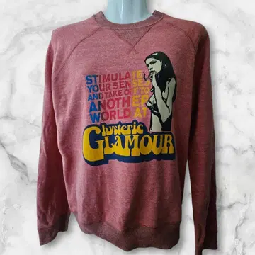 HYSTERIC GLAMOUR 맨투맨 H택 스모킹걸