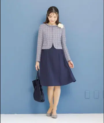 새상품 네이비 자켓 포함 원피스