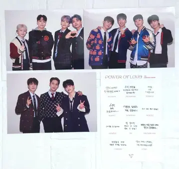 SEVENTEEN POWER OF LOVE 엽서