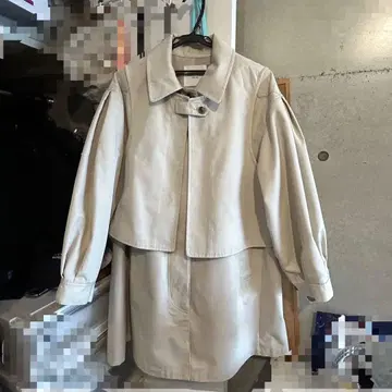 FREAK'S STORE 베이지 숏 기장 트렌치코트