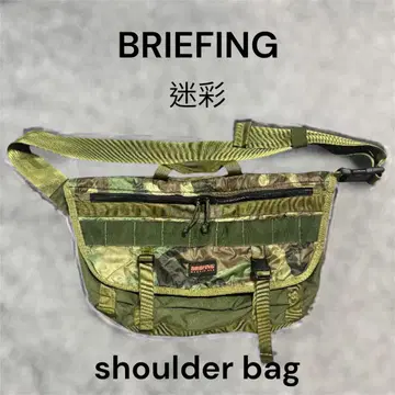 BRIEFING 카모플라쥬 숄더백