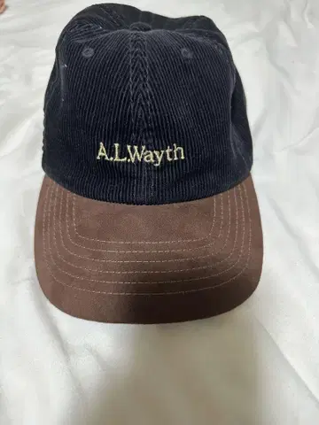 A.L.Wayth 코듀로이 캡