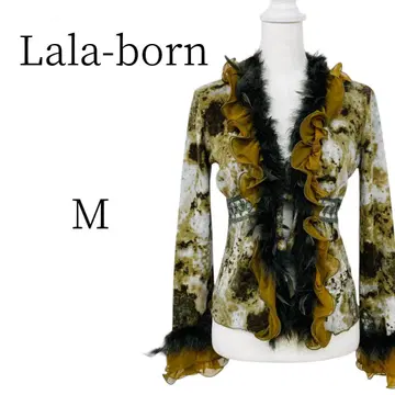 새상품급 Lala-born 라라본 그린 긴팔 가디건 M