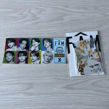 timelesz FAM 스티커 2종 세트 홋카이도