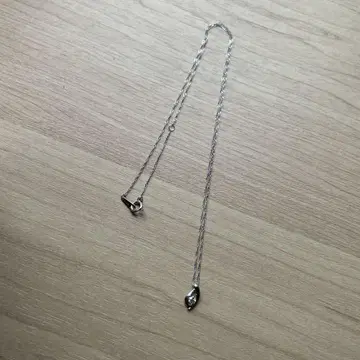 목걸이 K10 화이트 골드