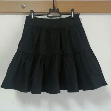 미셸 마카롱 이너 팬츠 포함 플레어 스커트 미니 스커트