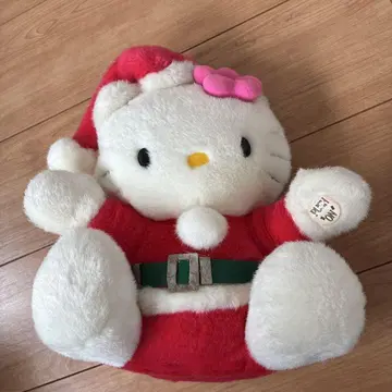 헬로키티 봉제 인형 산타클로스