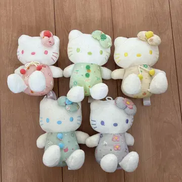 헬로키티 봉제 인형 5체 세트
