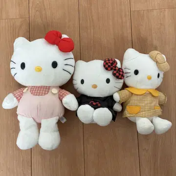 헬로키티 봉제 인형 3개 세트
