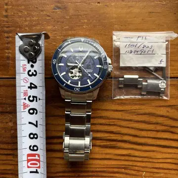 BULOVA 자동 와인딩 손목시계 파랑
