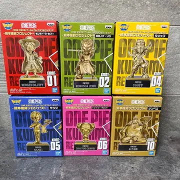 원피스 월드 컬렉션 구마모토 루피 조로 상디 우솝 초파 징베