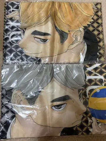 하이큐 캐릭터 대형 타월 미야 오사무 미야 아츠무