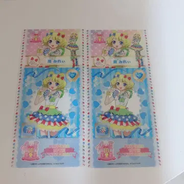 프리파라 클리어 카드 미레이