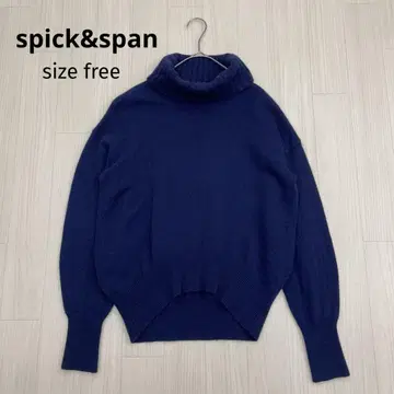 spick&span 울 캐시미어 터틀넥 니트 스웨터