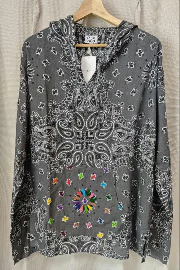 oaxaca 반다나 패턴 후드티 M