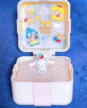[ 시나몬 ] 딸기 신문 50주년 기념 유메큥 반지 BOX